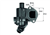 TERMOSTAT KOMPLE PASSAT-A4 2.0FSI 105C
