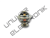 TERMOSTAT PEUGEOT PARTNER 1.9, 406 1.9 95 => 