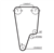TRİGER GERGİ KİTİ (TRİGER SETİ) HONDA CRV 2,0 1995 2002 (RD1 RD3) / (125X260) 