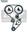 TRİGER SETİ 132X27MM RENAULT CLIO III 1.6 16V 05-14, FLUENCE 1.6 16V 10=>, LAUNA II 1.6 16V 05-07, MEGANE II 1.6 16V 06-08