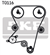 TRİGER SETİ 169X24MM OPEL ASTRA F HB 1.8 I 16V 93-98, 2.0 I 16V 95-98, VECTRA A HB 2.0 I 16V 92-95, B 1.8-2.0 I 16V 95-00