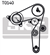 TRİGER SETİ 193X24MM FIAT BRAVA 1.9 TD 96-01, BRAVO I 1.9 TD 96-01, DOBLO MPV 1.9 D 01=>, MAREA 1.9 TD 96-02, PALIO 1.9 D 01=>