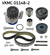 TRİGER SETİ + DEVİRDAİM VOLKSWAGEN CADDY III, POLO, PASSAT, GOLF VI, T5, T6, AUDI A3, A4, A6, Q5 1.6 TDI/2.0 TDI 09 => CAYB/C/D-CAAB/C-CKUB-CFFB