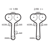TRİGER SETİ FORD COUGAR 2.0 98-01, FOCUS 1.8, 2.0 98-04, MONDEO II 1.6, 1.8, 1.0 96-00, TOURNEO CONNECT 1.8 02-13 