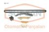 TRİGER ZİNCİR SETİ 90 BG FORD TRANSIT 2.4 V184 90 BG. 