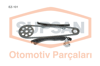TRİGER ZİNCİR SETİ FIAT ALBEA, PUNTO 1.3 JTD 03 =>, LINEA, FIORINO 1.3 JTD 07 =>, DOBLO 1.3 JTD 05 =>, EGEA 1.3 JTD 15 =>, OPEL ASTRA H, ASTRA J 1.3 CDTI, CORSA C, CORSA D, CORSA E 1.3 CDTI, COMBO 1.3 CDTI EURO 4 
