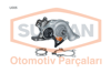 TURBO FORD FIESTA V 1.4 TDCI DV4TD 68HP 01-10, FIESTA VI 1.4 TDCI DV4TD 68HP-70HP 09 =>, PEUGEOT P206 1.4 HDI DV4TD 68HP 01-09, P307 1.4 HDI DV4TD 68HP 01-05, P207 1.4 HDI DV4TD 68HP 06-15, CITROEN C3 I 1.4 HDI DV4TD 68HP 02 =>, C3 I 1.4 HDI DV4TD 75