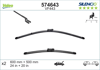 VALEO SİLENCİO X-TRM FLAT BLADE VM443 (X2) (600+500 MM) AUDI A5 / S5 
