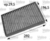 (X) POLEN FİLTRESİ KARBONLU OPEL ASTRA F 1.6 98-02, ASTRA G 1.6 98-09