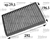 (X) POLEN FİLTRESİ KARBONLU OPEL ASTRA F 1.6 98-02, ASTRA G 1.6 98-09