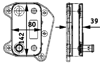 YAĞ SOĞUTUCU MERCEDES C SERİSİ W203 00-07, CLK C209 02-09, SPRINTER 2-T 901/902 00-06 