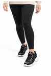 Unisex Siyah Beyaz Anorak Kalın Taban Günlük Yürüyüş Ayakkabısı Sneaker