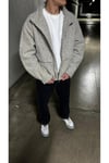 Bej Oversize Yün Görünümlü Ceket