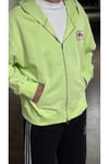 Nakış Patch Detaylı Fermuarlı Hoodie
