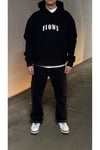 Nakışlı Oversize Hoddie