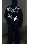 Nakışlı Oversize Hoddie