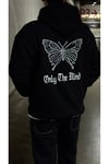 Nakışlı Oversize Hoddie