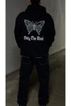 Nakışlı Oversize Hoddie