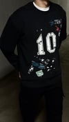 Street Style Grafik Baskılı Oversize Sweatshirt