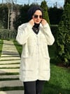 Angora Hasır Örgü Hırka