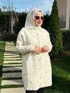 Angora İnci Taşlı Hırka