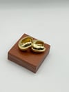 14K Basic Huggie Küpe
