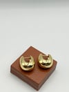 14K Basic Huggie Küpe