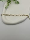 14K Gold Ataç Model Taşlı Bileklik 17+2cm