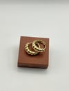 14K Gold Basic Burgu Küpe