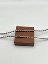 2mm Burgu Çelik Kolye 43+5cm