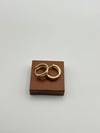 Basic Küpe 14k Gold 18mm