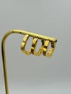 Cartier Model 3lü Çelik Küpe
