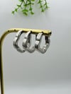 Cartier Model 3lü Çelik Küpe