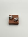 Çoklu Görünümlü Taşlı Suyolu Küpe Silver 2cm
