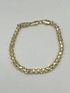 İnce Hasır Bileklik 14K Gold 19cm
