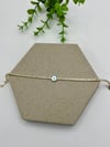 İnce Suyolu Bileklik Gözlü 17+2cm (gold)