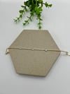 İnce Suyolu Nazarlıklı Bileklik 17+2 cm (gold)