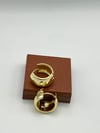 Kalın Halka Küpe (gold)