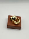 Kalın Halka Küpe (gold)