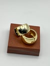 Kalın Halka Küpe (gold)