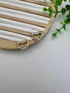 Kristal Taşlı Xuping Kalp Küpe 1.8 cm