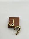 Özel Seri Asimetlerik 14k gold Küpe 3cm