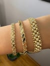 Xuping 14K Gold Arpa Bileklik 20cm
