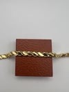 Xuping 14K Gold Arpa Bileklik 20cm