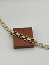 Xuping 14k Gold Kare Taşlı Bileklik (17+2cm)