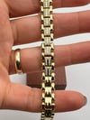 Xuping 14K Gold Kordon Vip Bileklik (17+2)