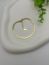 Xuping 14K Gold Örgü Bileklik 17+5cm