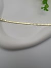 Xuping 14K Gold Örgü Bileklik 17+5cm