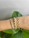 Xuping 14K Gold Örgü Bileklik 17+5cm