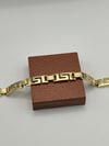 Xuping 14K Gold Plaka Bileklik 